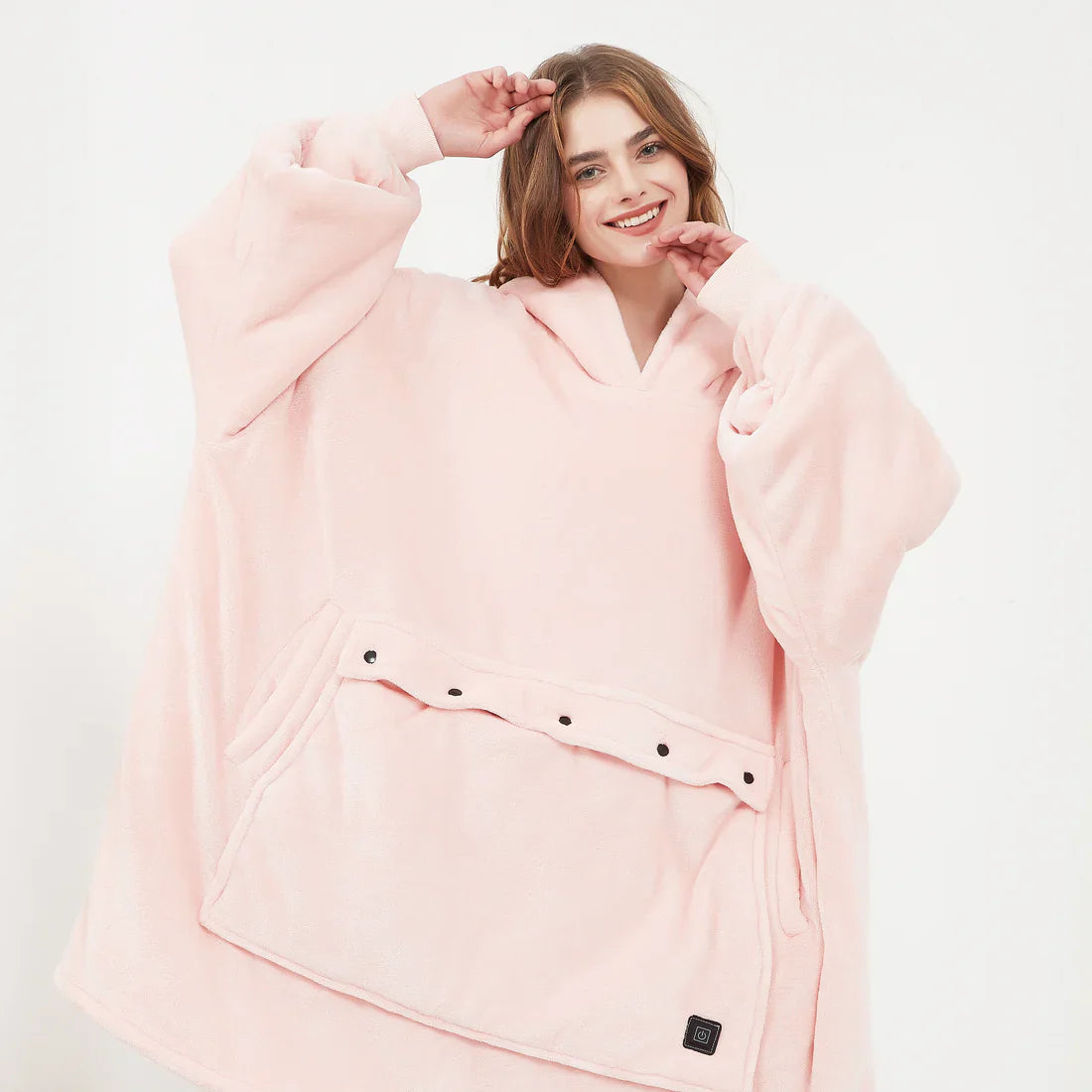 Heated Oversized Hooded Pajamas